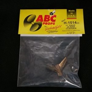 1514 2 Blade Cleaver Propeller Left – RC Boat Propeller | ABC Props