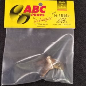 1515 2 Blade Cleaver Propeller Left – RC Boat Propeller | ABC Props
