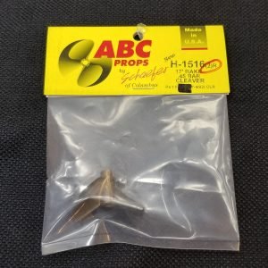 1516 2 Blade Cleaver Propeller Right – RC Boat Propeller | ABC Props