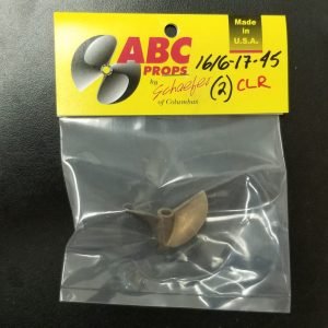 1616 2 Blade Cleaver Propeller Right – RC Boat Propeller | ABC Props