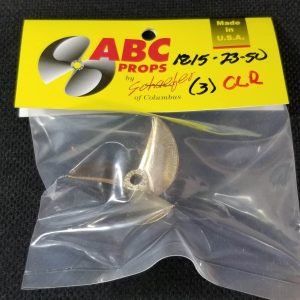 1815 3 Blade Cleaver Propeller Right – RC Boat Propeller | ABC Props