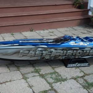 84″ Classic (Twin) RC Boat – Ready to Run - BZx2 Modification