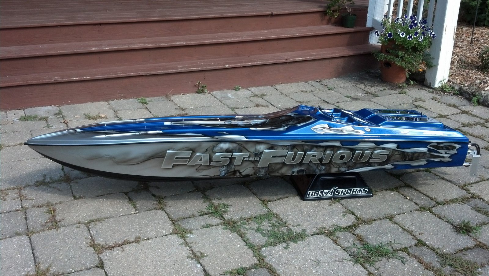 84″ Classic (Twin) RC Boat – Ready to Run - BZx2 Modification