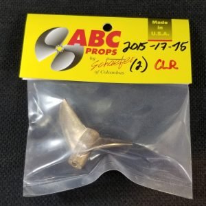 2015 2 Blade Cleaver Propeller Right – RC Boat Propeller | ABC Props