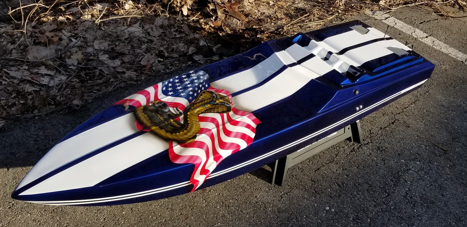 60″ Epic V RC Boat – Ready to Run - BZx4 Modification