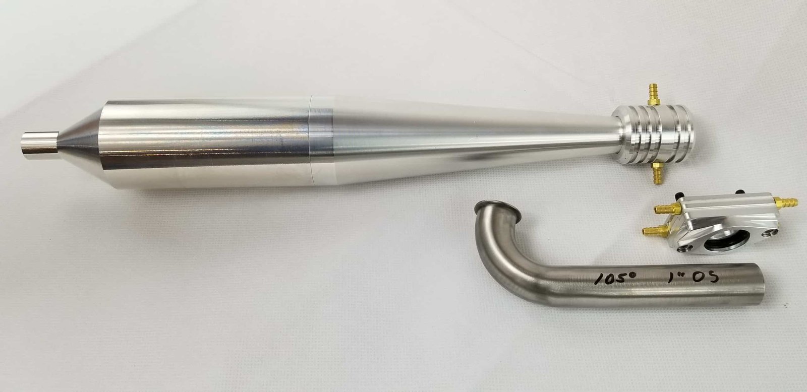 Quiet Power Tuned Pipe System - 105 Degree