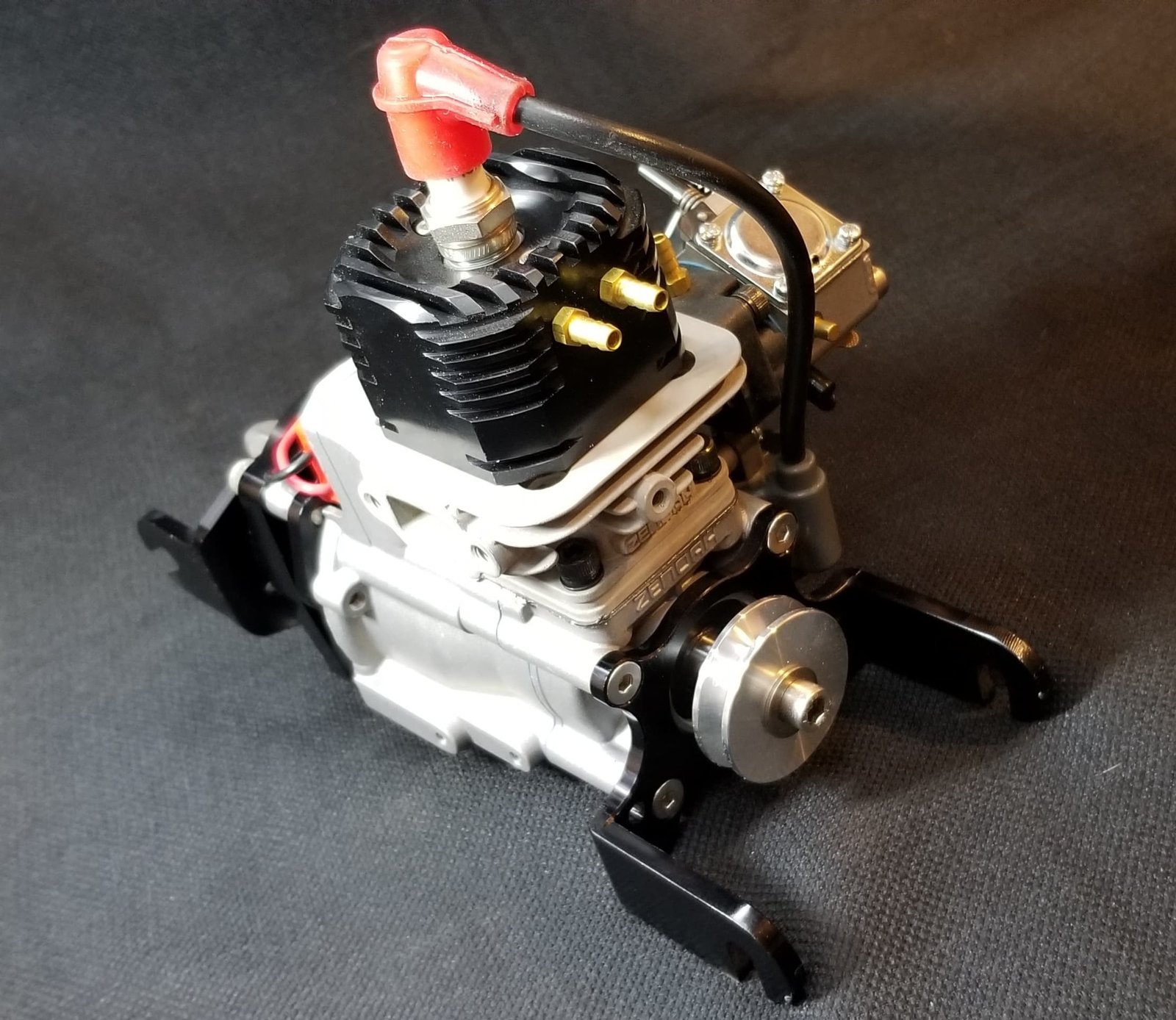 Counter-Rotated BZx2 Engine Modification - with Mounts, Clutch, & Collet | Zenoah - Image 4