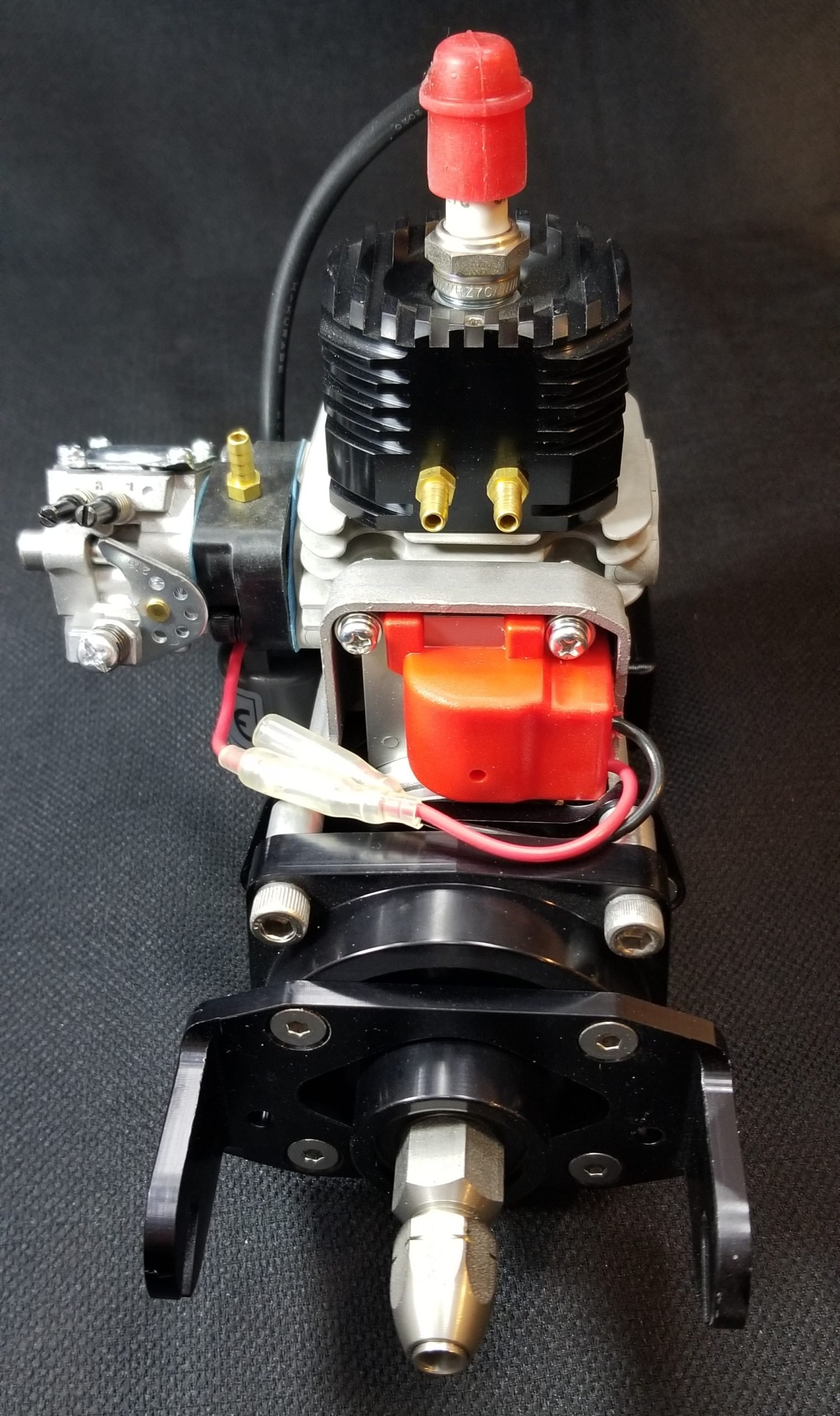 Counter-Rotated BZx2 Engine Modification - with Mounts, Clutch, & Collet | Zenoah - Image 3