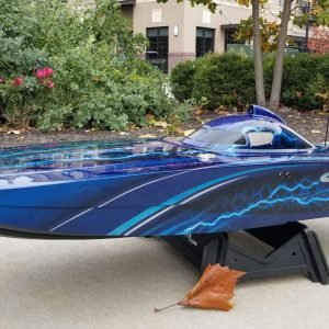 47″ Bonzi Skater Cat RC Boat – Ready to Run - BZx4 Modification