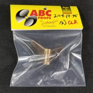 2114 2 Blade Cleaver Propeller Right – RC Boat Propeller | ABC Props