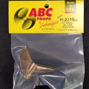 2215 2 Blade Cleaver Propeller Left - RC Boat Propeller | ABC Props