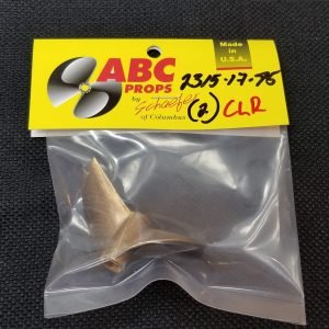 2315 2 Blade Cleaver Propeller Right – RC Boat Propeller | ABC Props