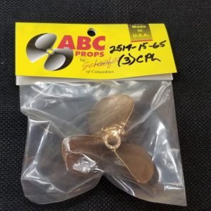 2514 3 Blade Chopper Propeller Left – RC Boat Propeller | ABC Props