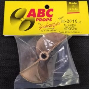 2616 2 Blade Cleaver Propeller Left - RC Boat Propeller | ABC