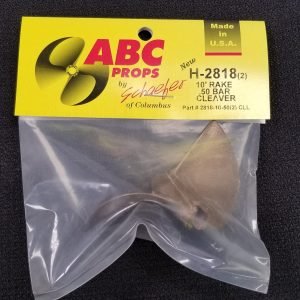 2818 2 Blade Cleaver Propeller Left - RC Boat Propeller | ABC Props