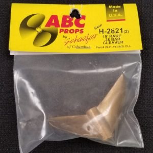 2821 2 Blade Left Cleaver Propeller - RC Boat Propeller | ABC Props