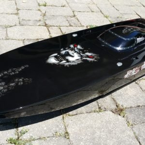 60″ Bonzi Skater Cat (Twin) RC Boat – Ready to Run - BZ1 Modification