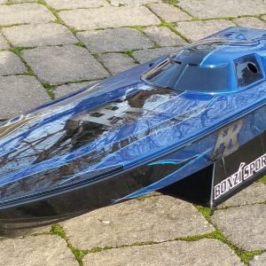 64″ Fountain RC Boat – Ready to Run - BZx4 Modification