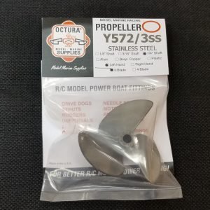 Y572/3 SS Blade Propeller Left - RC Boat Propeller | Octura