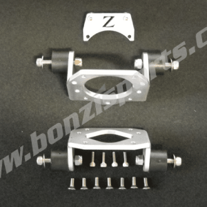BONZI RC Boat Quick Release Mounts - Zenoah G260PUM