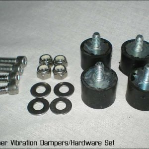 1" Rubber Vibration Dampers/Hardware Set G(260
