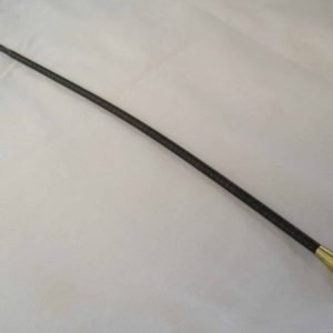 Square End 1/4" Cable soldered to Ferrule