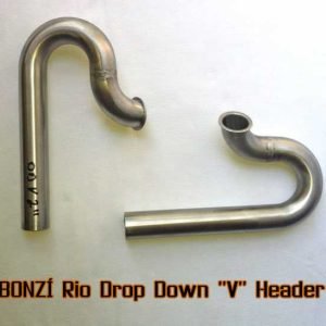 BONZI Rio Drop Down "V" Header Pipe