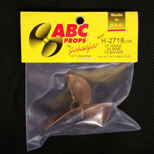ABC H-2718/ 3-Blade Cleaver Prop (Right)
