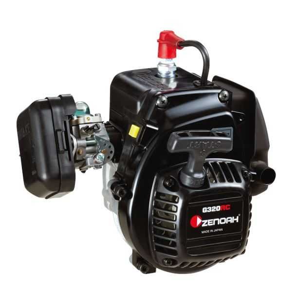 Zenoah G320RC 4 bolt engine with RC clutch