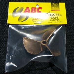 ABC H-2716/ 3-Blade Cleaver Prop (Left)