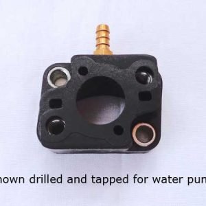 Zenoah Insulator - Drilled & tapped for water pump